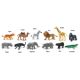 Set figurine pictate manual, Animale salbatice, 3 ani+, Safari Ltd 743886