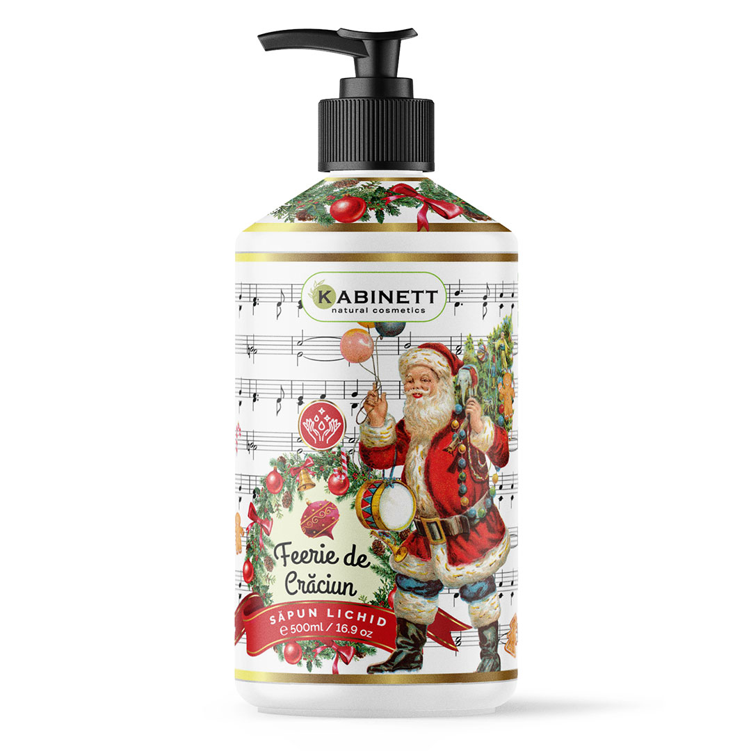 Sapun lichid cremos, Feerie de Craciun, 500 ml, Kabinett