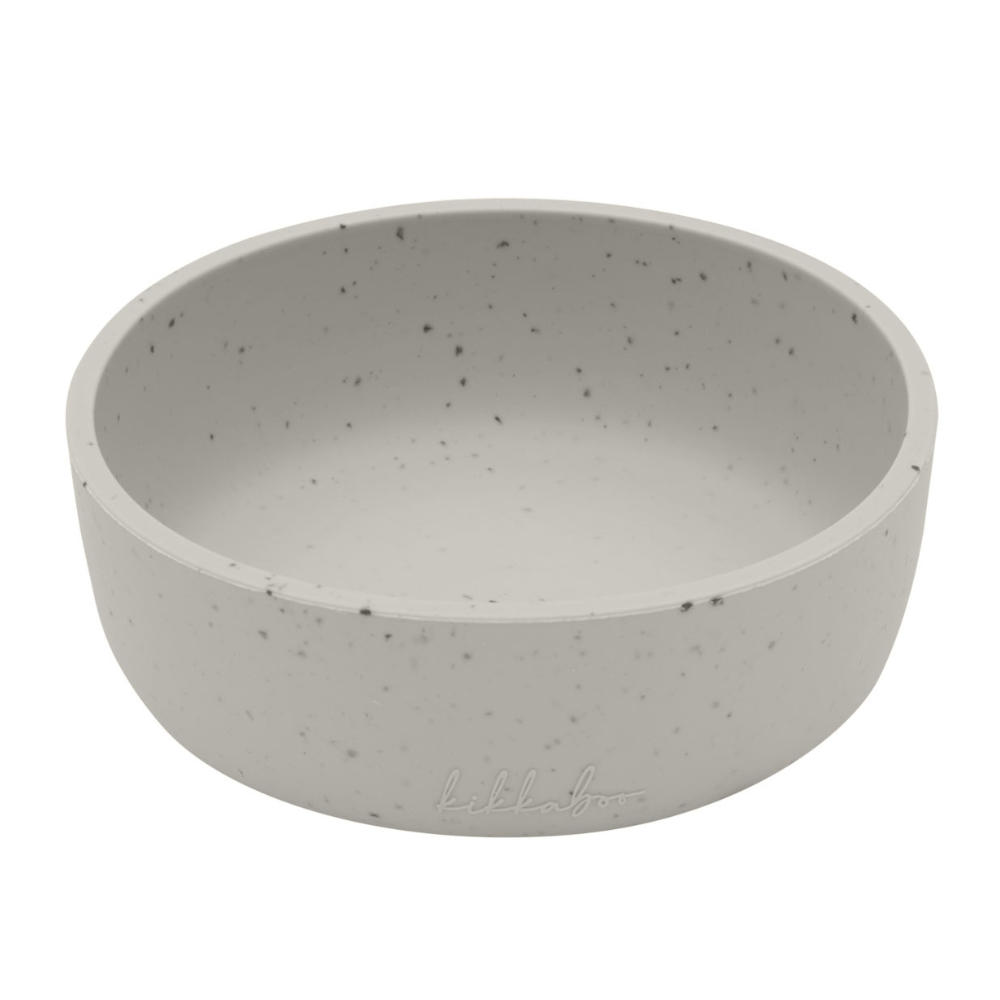 Bol din silicon Platinum, Sand, + 6 luni, 200 ml, Kikka Boo