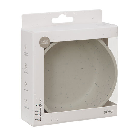 Bol din silicon Platinum, Sand, + 6 luni, 200 ml, Kikka Boo 743928