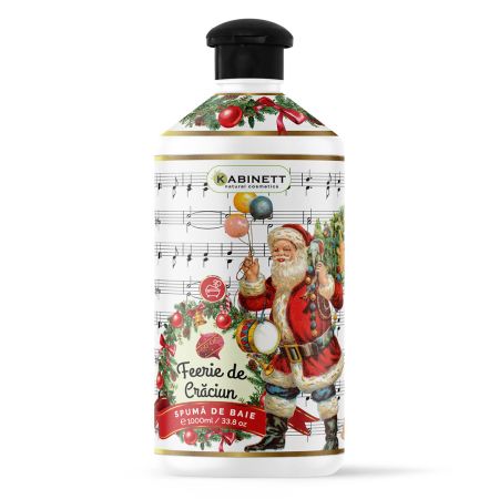 Spuma de baie, Feerie de Craciun, 1 litru, Kabinett