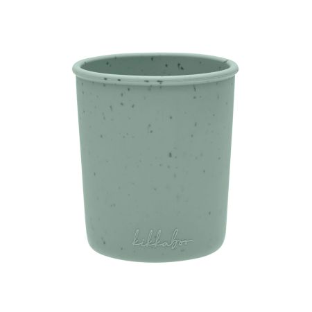 Cana din silicon Platinum, Sage Green, + 6 luni, 150 ml, Kikka Boo