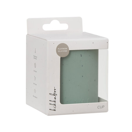 Cana din silicon Platinum, Sage Green, + 6 luni, 150 ml, Kikka Boo 743942