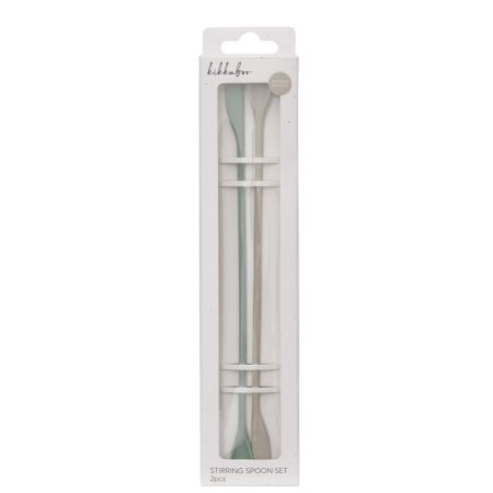 Set 2 lingurite din silicon Platinum, Kikka Boo 743979