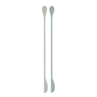 Set 2 lingurite din silicon Platinum, Kikka Boo