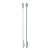 Set 2 lingurite din silicon Platinum, Kikka Boo