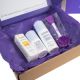 Kit anti-imperfectiuni cu ser Brighten+ masca Exfoliate+pensula+mini crema Protect SPF50+, 30+50+15g, Se:Reskin 744033