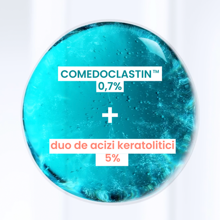 Gel de curatare exfoliant Comedomed Peeling Cleanance, 400 ml, Avene 744039