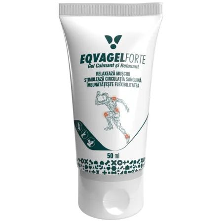 Gel calmant si relaxant,, 50 ml, Eqvagel Forte