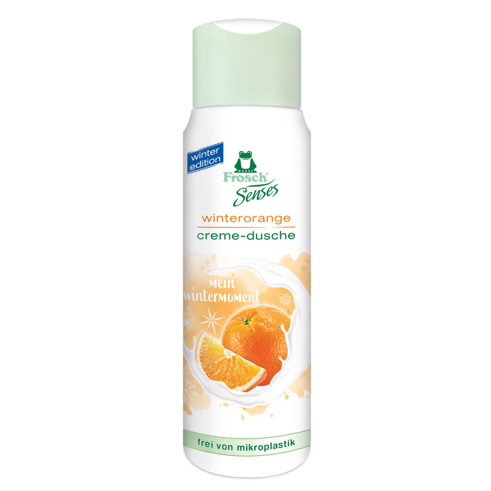 Gel de dus editie limitata, Winter Orange, 300 ml, Frosch
