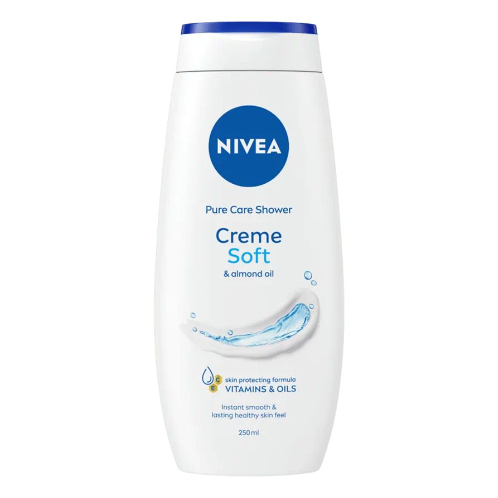 Gel de dus Creme Soft, 250 ml, Nivea