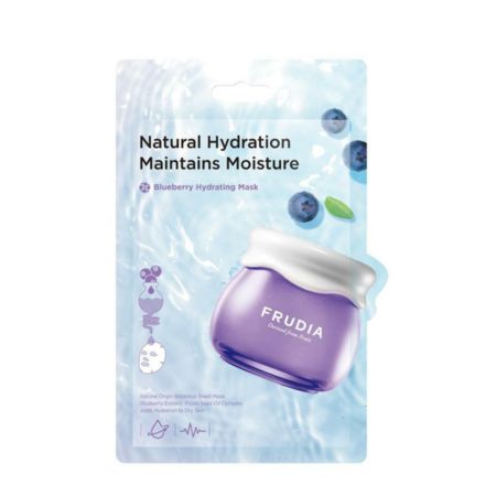 Masca de fata hidratanta cu afine, 20 ml, Frudia