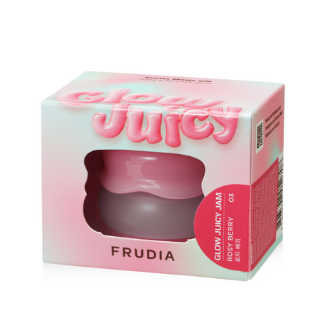 Balsam multifunctional buze si obraz Glow Juicy Jam, 03 Rosy Berry, 4.5 g, Frudia 744274