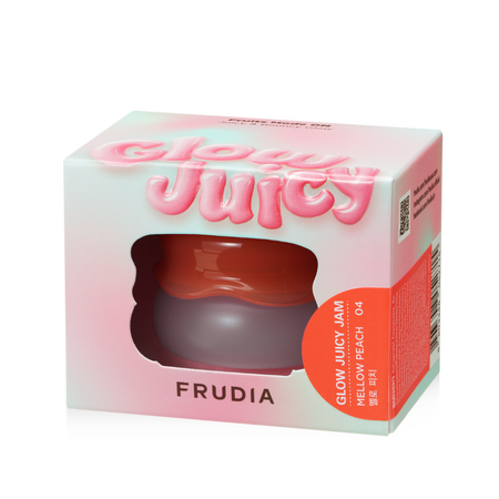 Balsam multifunctional buze si obraz Glow Juicy Jam, 04 Mellow Peach, 4.5 g, Frudia 744281
