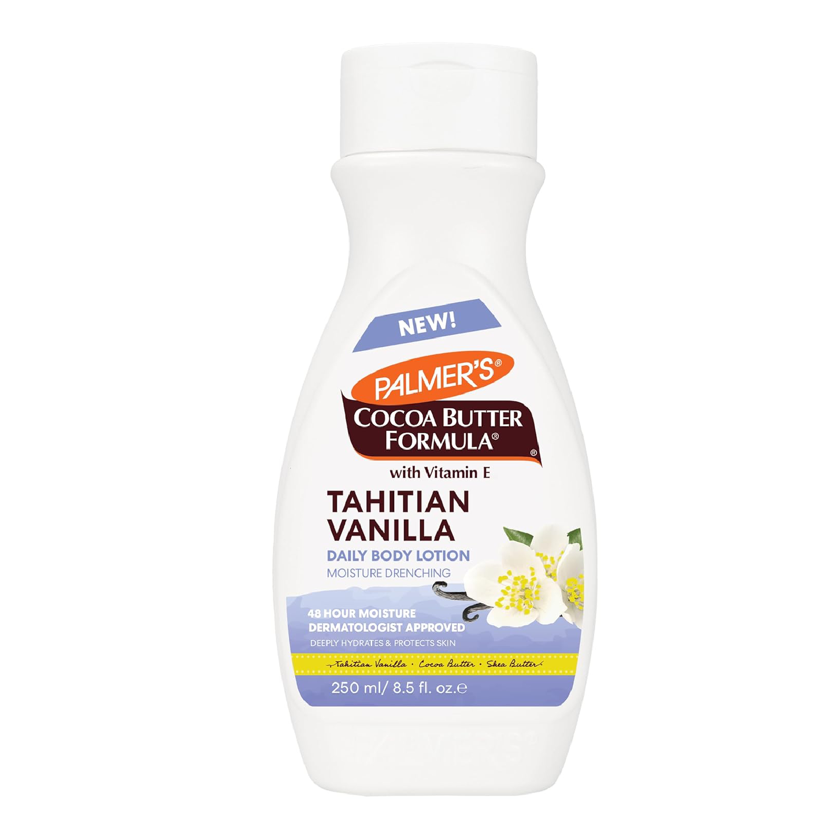 Lotiune de corp cu vanilie de Tahiti, 250 ml, Palmer's