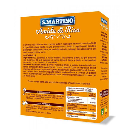 Amidon de oraz fara gluten, 180 g, S.Martino 744376