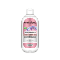 Apa micelara iluminatoare cu Prebiotice Glow Expert 4D, 400 ml, Elmiplant