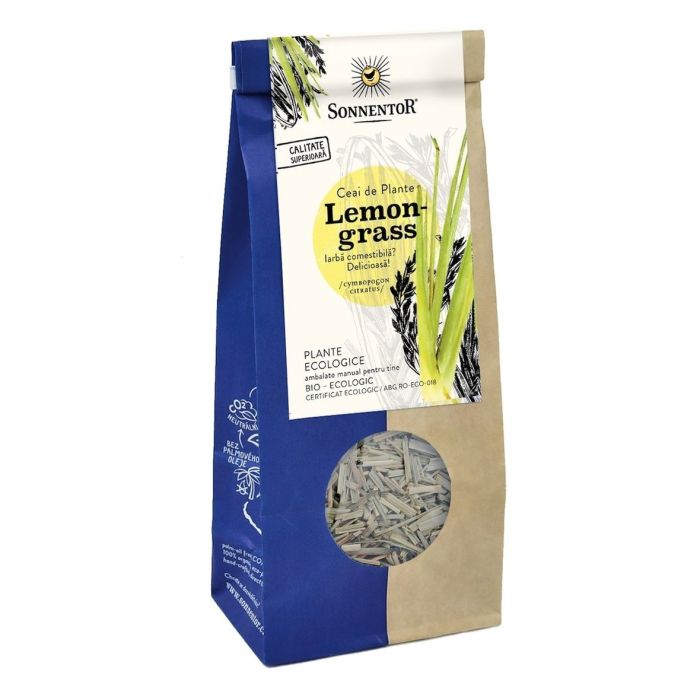 Ceai de plante ecologice Lemongrass, 80 g, Sonnentor