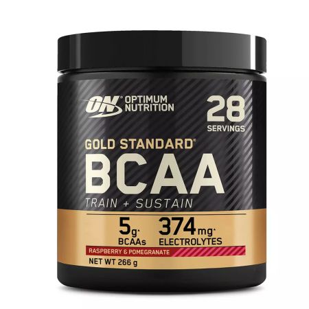 OPTIMUM NUTRITION AMINOACIZI BCAA GOLD STANDARD AROMA RODIE SI ZMEURA 266 GR