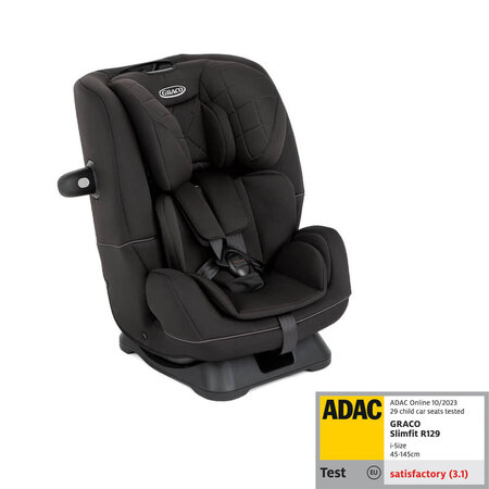 Scaun auto SlimFit, 40-145 cm, Midnight, Graco 744537