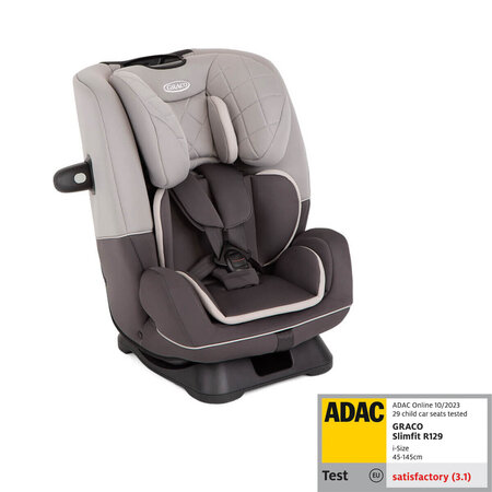 Scaun auto SlimFit, 40-145 cm, Iron, Graco 744545