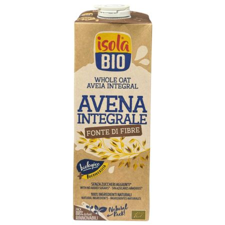 Bautura din ovaz integral, 1 litru, Isola Bio
