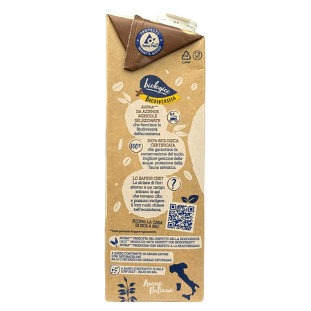 Bautura Bio din ovaz integral, 1 litru, Isola Bio 744612