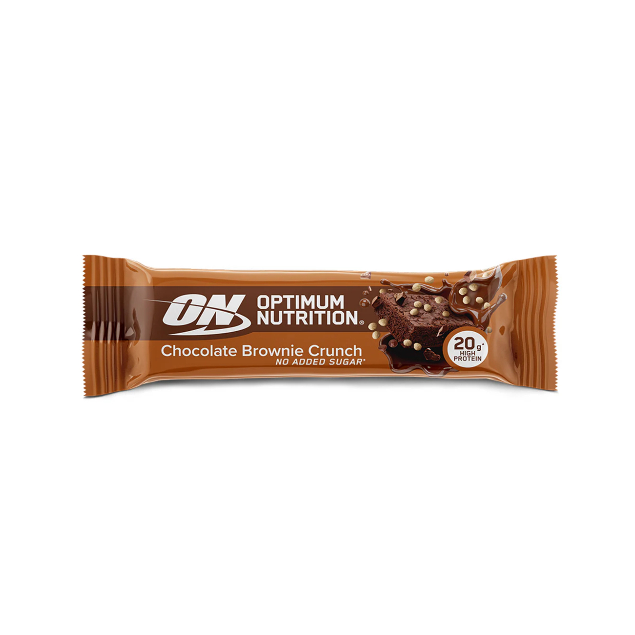 Baton proteic crocant cu ciocolata, 65 g, Optimum Nutrition