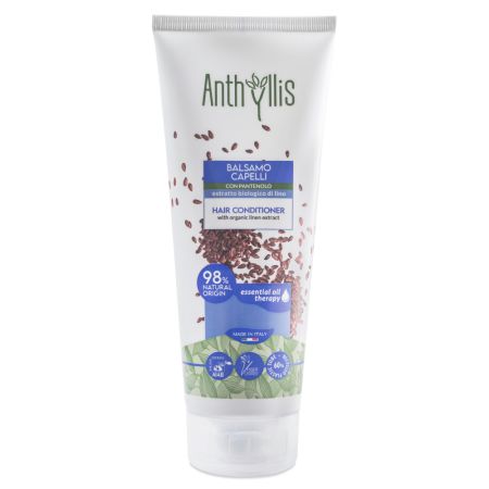 Balsam Bio pentru par cu pantenol si extract de in, 200 ml, Anthyllis