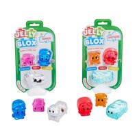 Set de constructie Prietenii de la ferma, 2 ani+, 3 piese, Jelly Blox