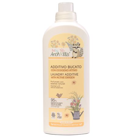 Aditiv Eco cu oxigen activ pentru rufele bebelusului, 1 litru, Baby Anthyllis