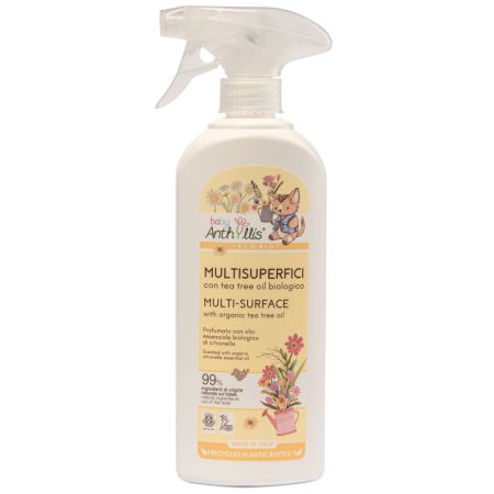 Solutie Eco multiuz de curatare a suprafetelor, 500 ml, Baby Anthyllis
