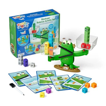 Set activitati cu balanta Numberblocks, 3 ani+, Hand2Mind