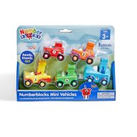Set mini vehicule Numberblocks, 3 ani+, Hand2Mind