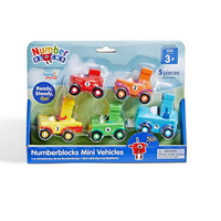Set mini vehicule Numberblocks, 3 ani+, Hand2Mind