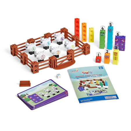 MathLink Cubes Numberblocks, Ferma oitelor, 3 ani+, Hand2Mind 744823