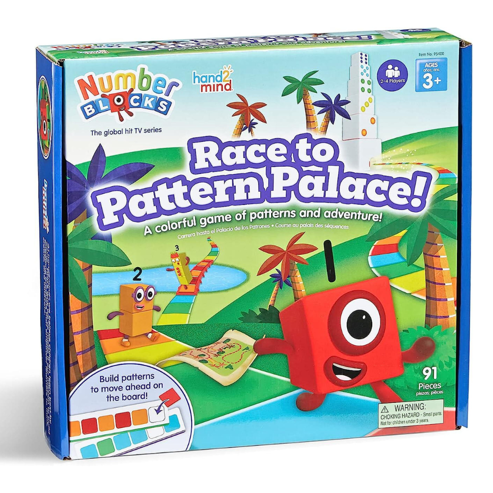 Joc Numberblocks, Cursa de la Palatul Modelelor, 3 ani+, Hand2Mind