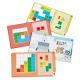 Joc de logica Numberblocks, rezolva puzzle-uri, 3 ani+, Hand2Mind 744832