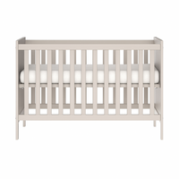 Patut bebelusi din MDF transformabil in Sofa Elisabeth II, 120×60 cm, Beige, E-Kids
