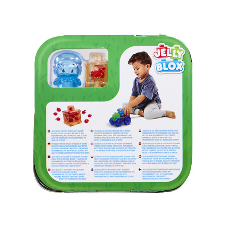 Set de constructie cu tractor, 2 ani+, 12 piese, Jelly Blox 744864