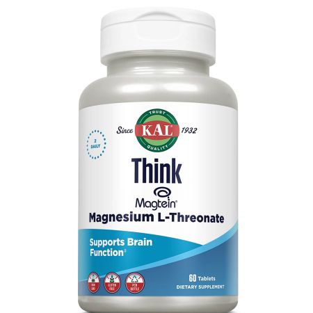 Think Magnesium L-Threonate, 60 tablete, Kal