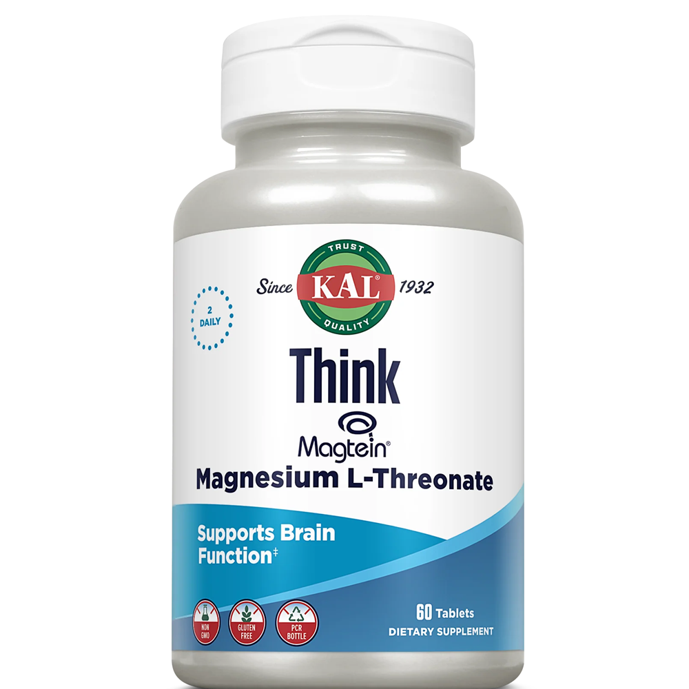 Think Magnesium L-Threonate, 60 tablete, Kal