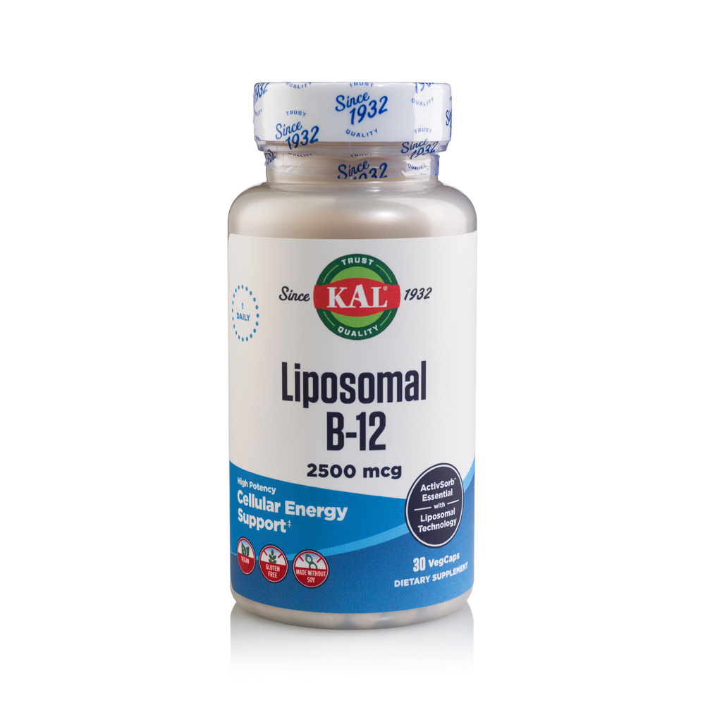 Liposomal B12, 2500 mcg, 30 capsule, Kal