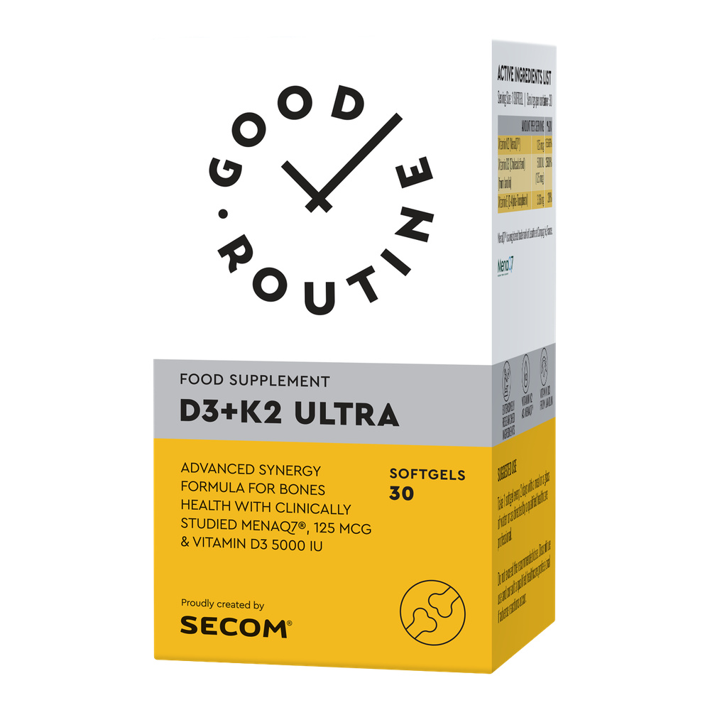 D3+K2 Ultra, 30 capsule gelatinoase moi, Good Routine