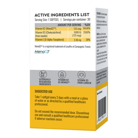 D3+K2 Ultra, 30 capsule gelatinoase moi, Good Routine 777390