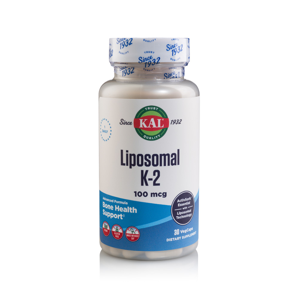 Liposomal K2, 100 mcg, 30 capsule, Kal