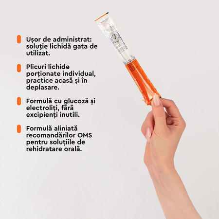 Hydra-Boost, gust de zmeura, 5 plicuri lichide x 50 ml, Good Routine 777164