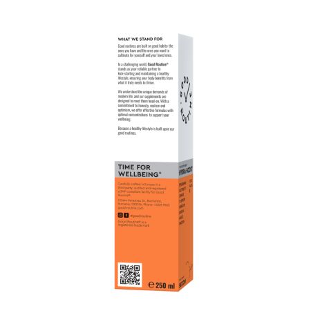 Hydra-Boost, gust de zmeura, 5 plicuri lichide x 50 ml, Good Routine 777162