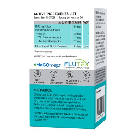 Pure Omega-3 Vegan, 30 capsule moi, Good Routine 777114
