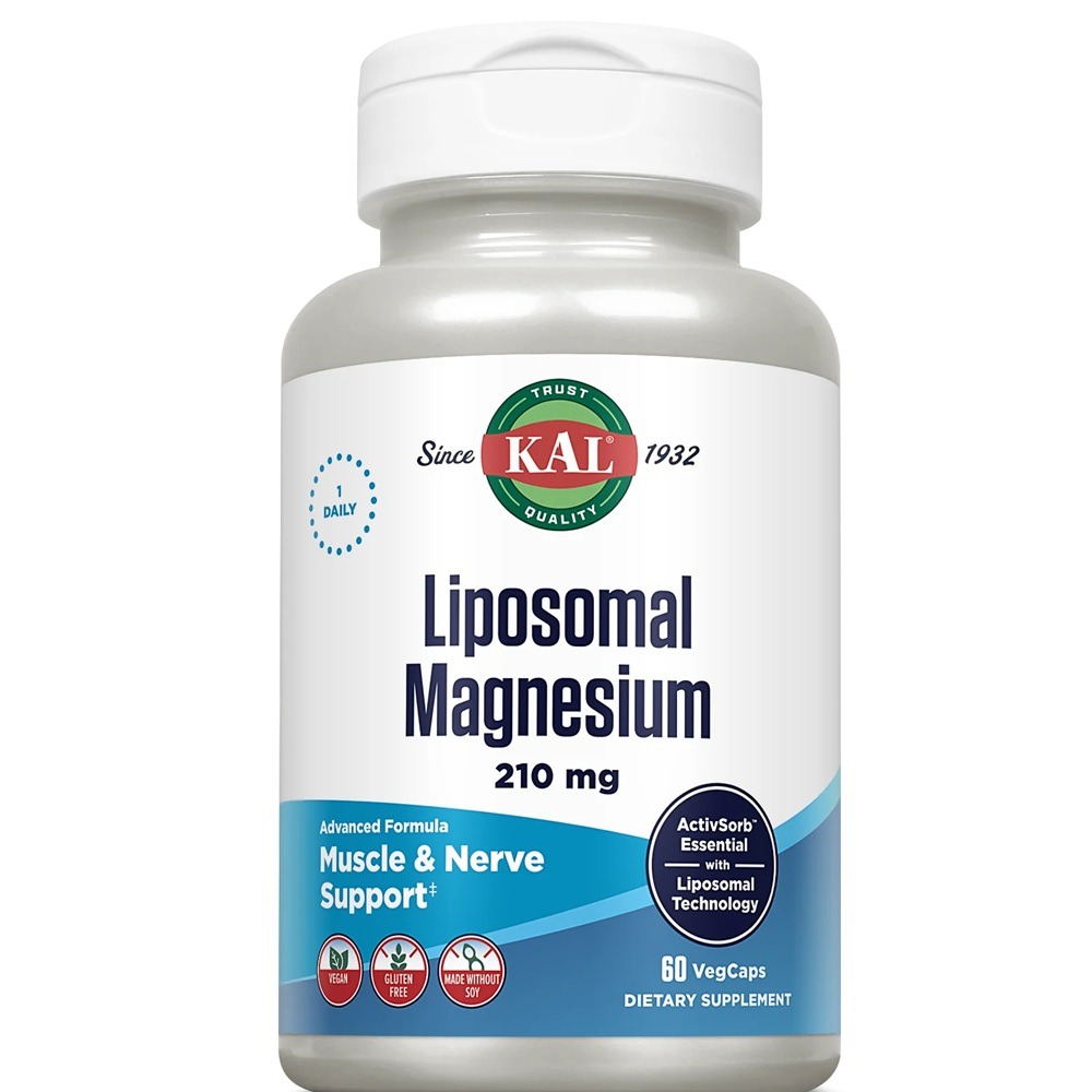 Liposomal Magnesium, 210 mg, 60 capsule, Kal
